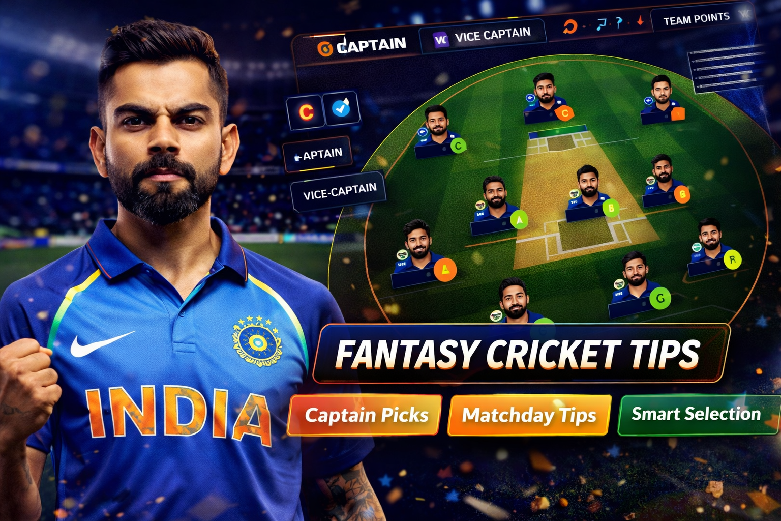 ummycircle fantasy cricket pick checklist